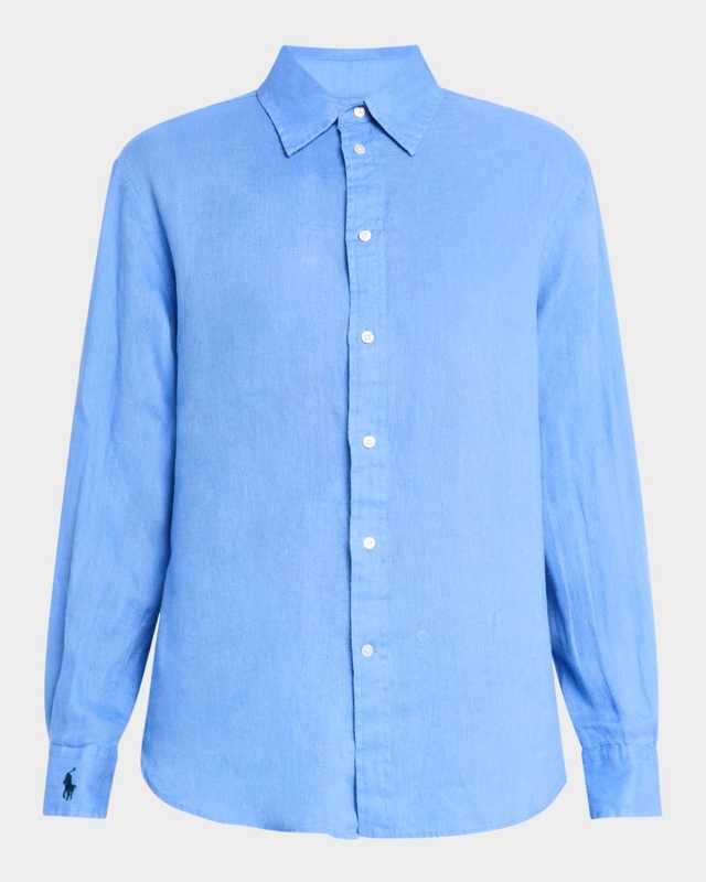 Oversize Fit Linen Shirt